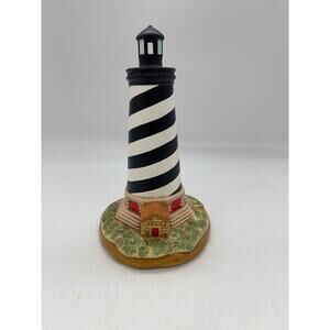 Cape Hatteras Lighthouse NC by Geo Z. Lefton 1993 Hand Painted  01133